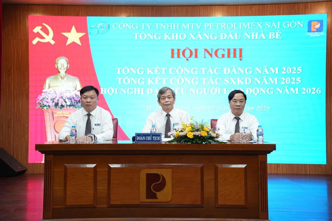 Tổng kho Xăng dầu Nhà Bè khép lại năm 2025 với dấu ấn kỷ lục - sẵn sàng bứt phá năm 2026