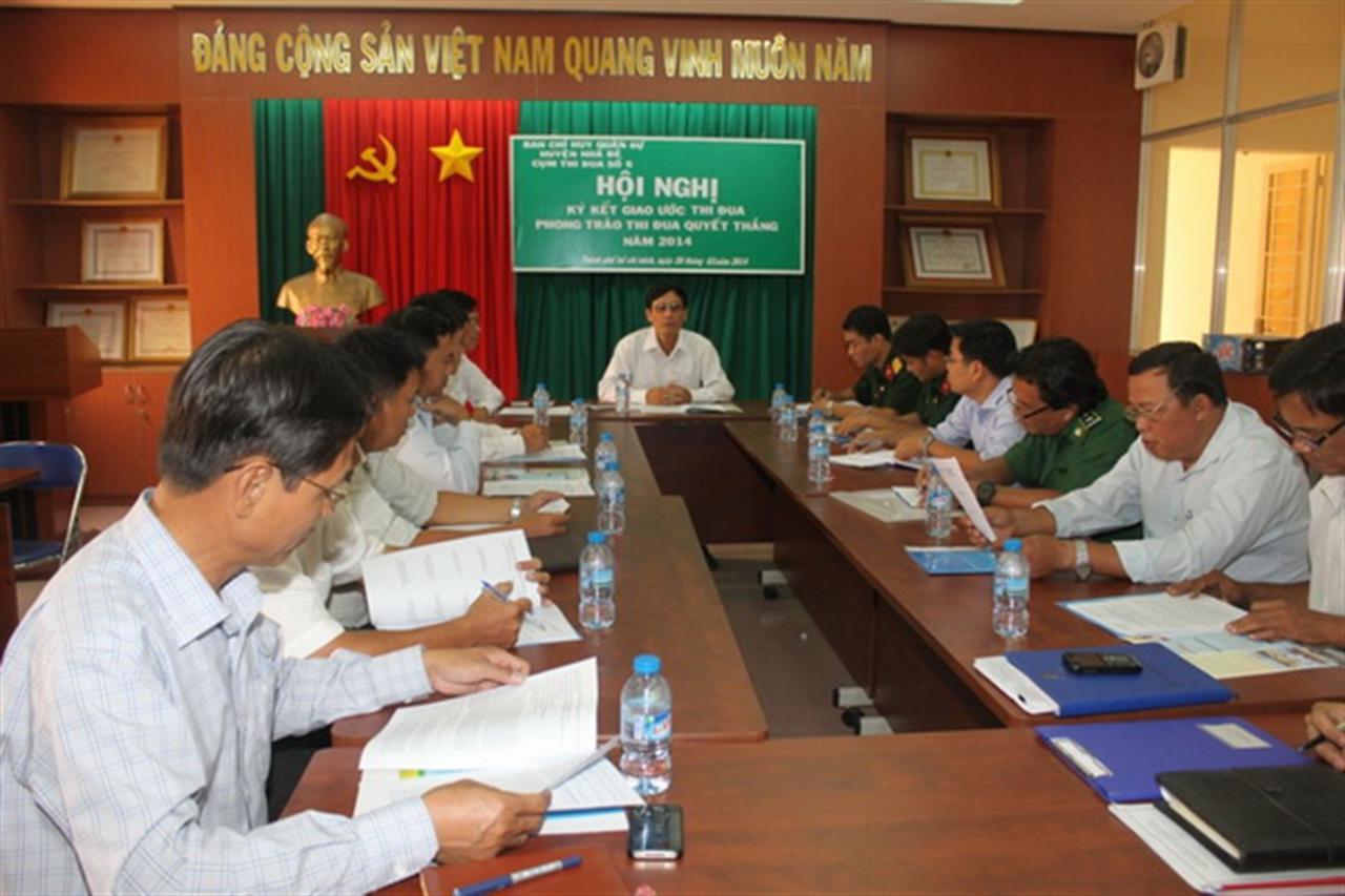 Tổng kho ký kết giao ước thi đua phong trào quyết thắng năm 2014