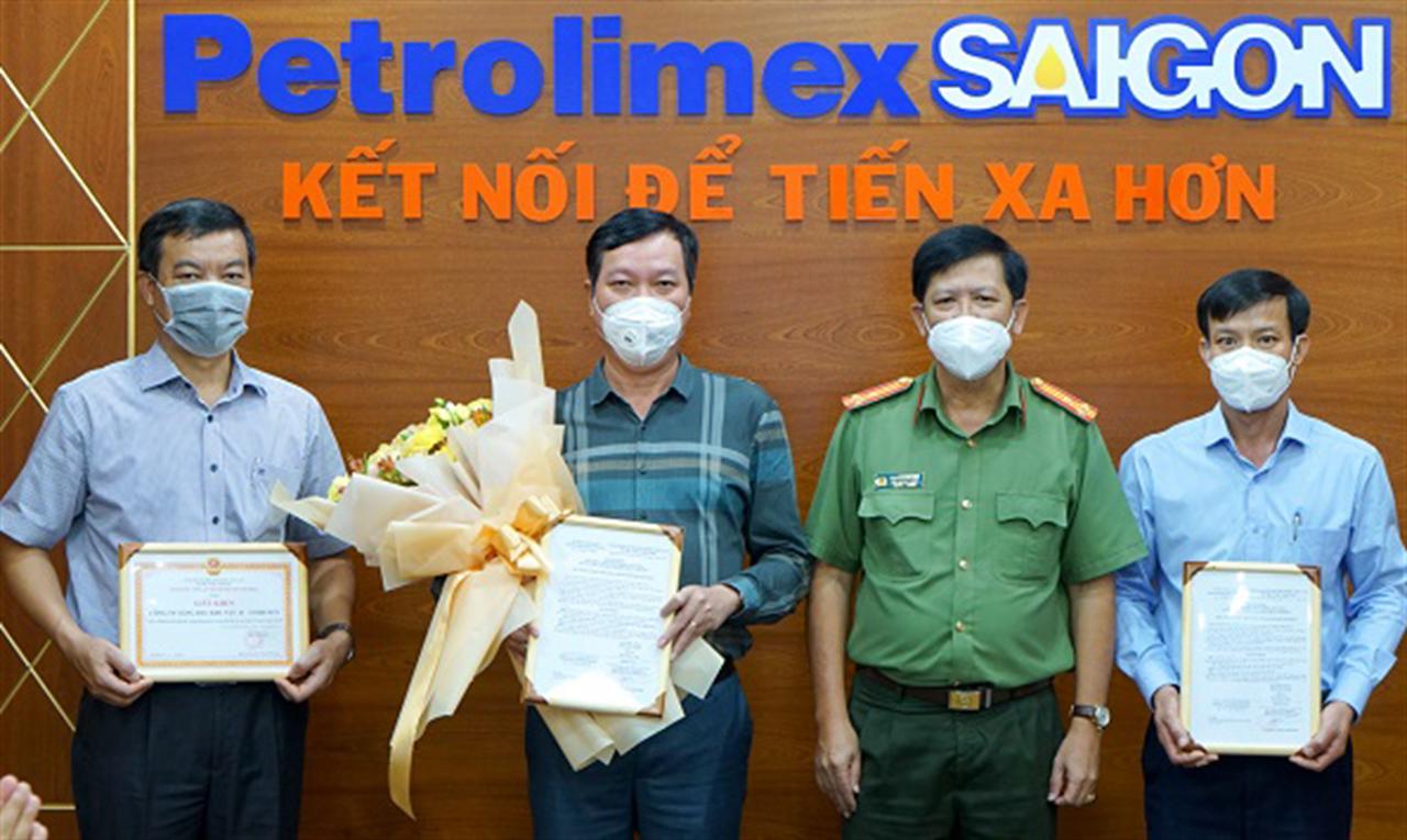 Petrolimex Sài Gòn đạt tiêu chuẩn An toàn về an ninh, trật tự năm 2020