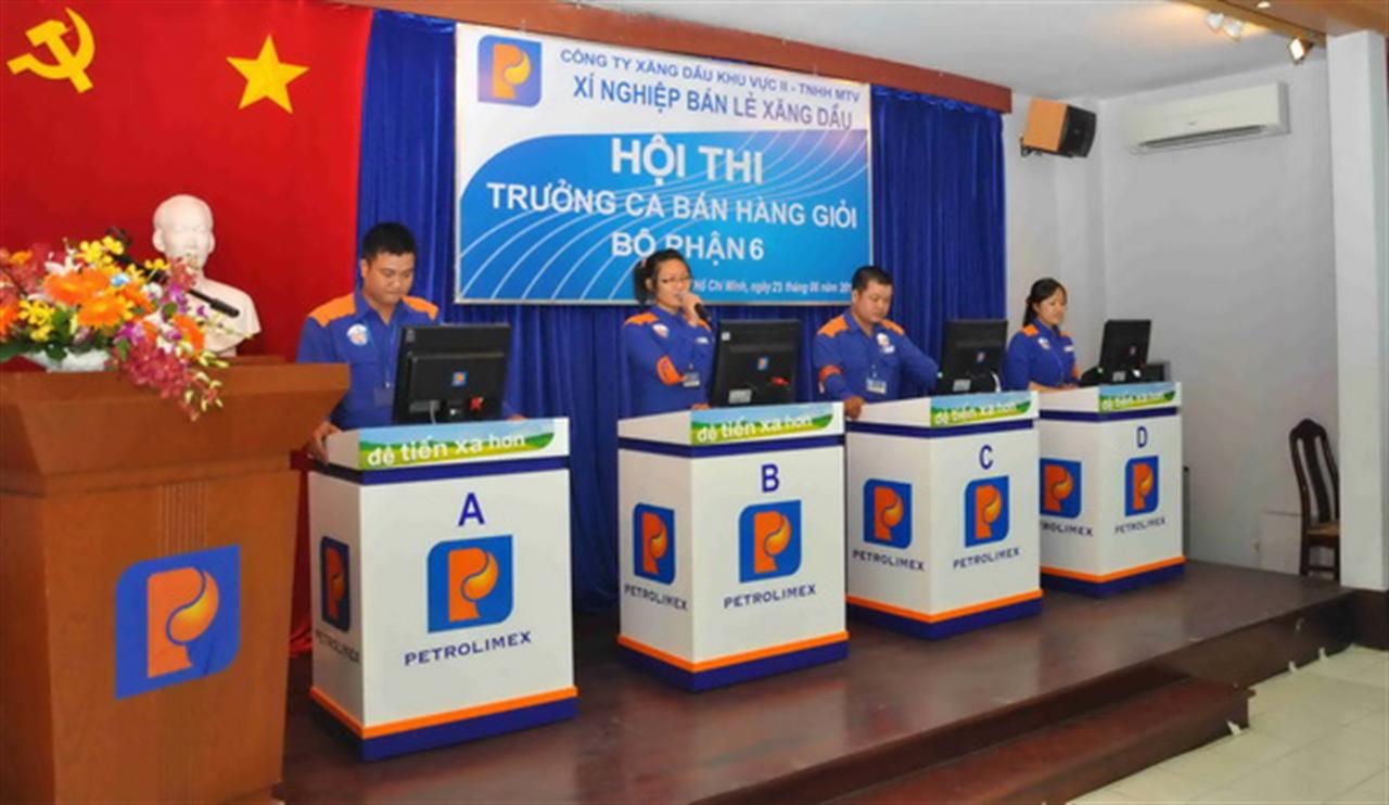 Sôi động Vòng 2, Hội thi Trưởng ca bán hàng giỏi tại Xí nghiệp Bán lẻ Xăng dầu