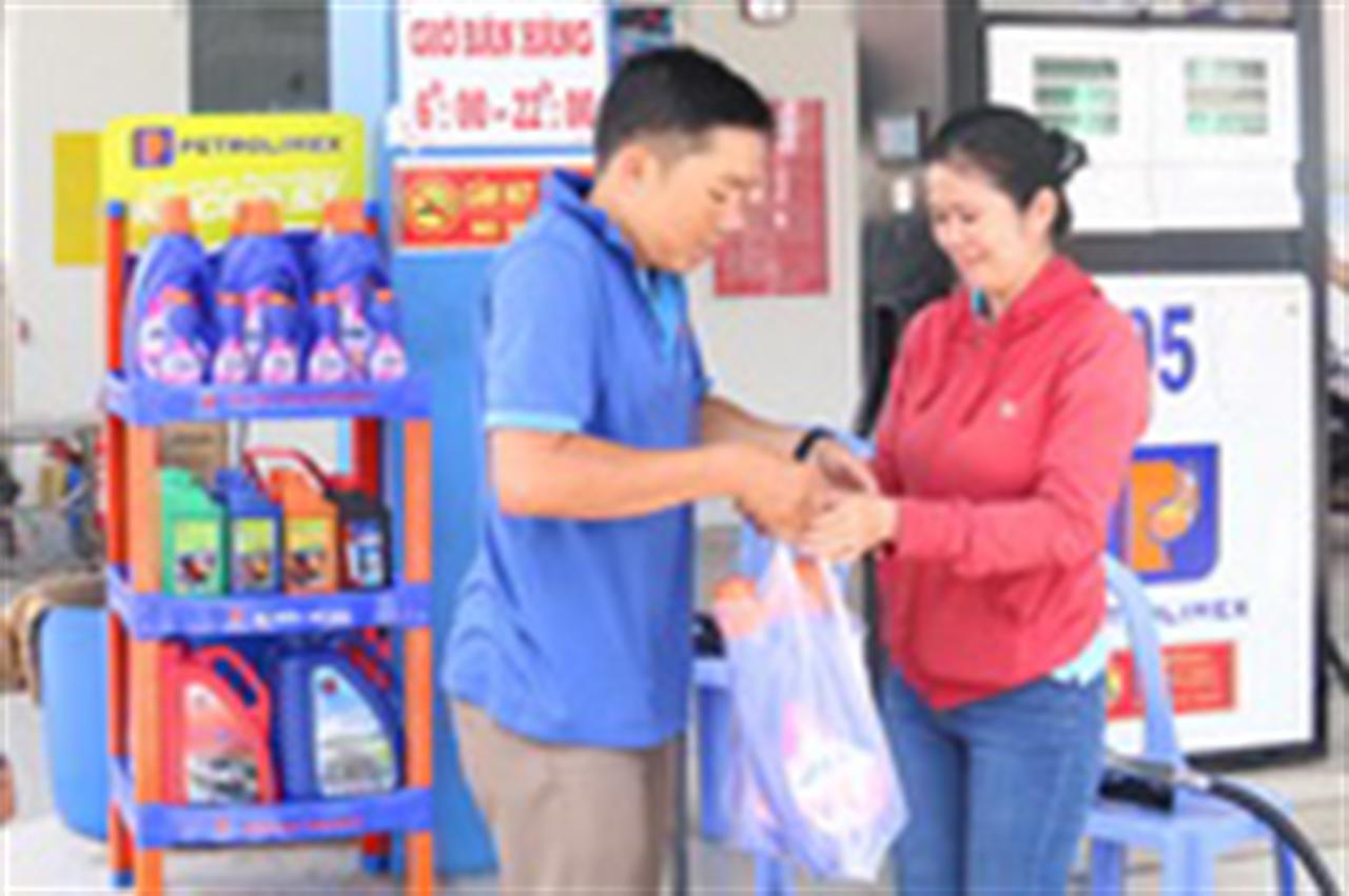 Nước giặt cao cấp Petrolimex nhãn hiệu JANA đã có mặt tại Kiên Giang