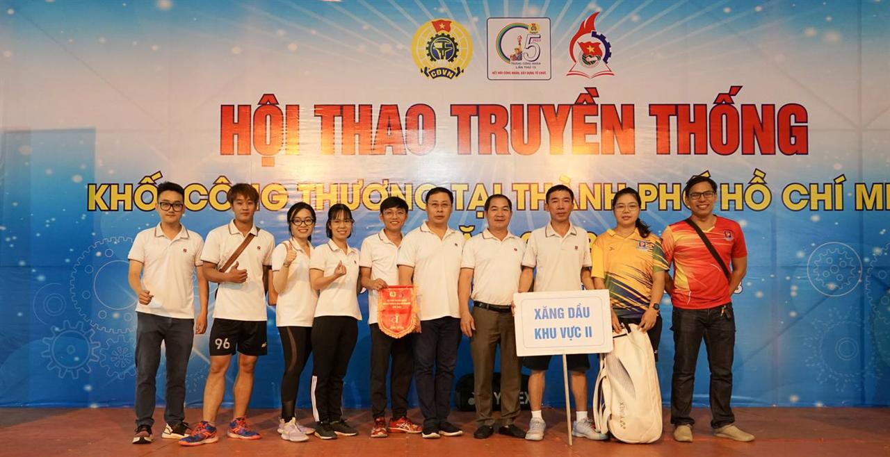 Petrolimex Sài Gòn tham dự Hội thao truyền thống khối Công thương năm 2023