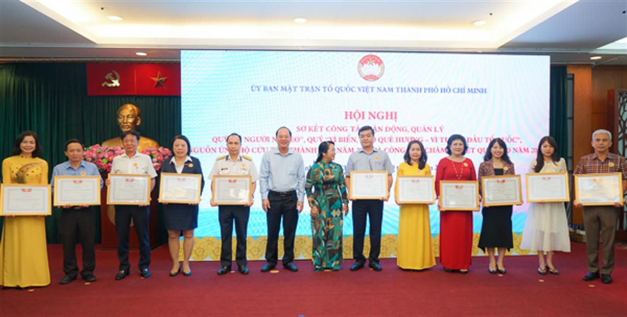 Petrolimex Sài Gòn nhận bằng khen vì thực hiện tốt công tác ASXH năm 2022