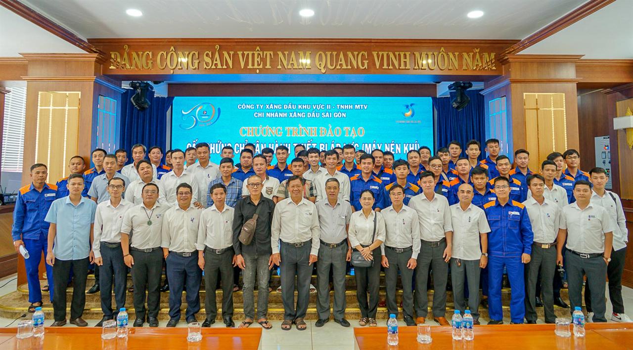 Chi nhánh Xăng dầu Sài Gòn đào tạo Nghiệp vụ kỹ thuật an toàn thiết bị áp lực cho Người lao động