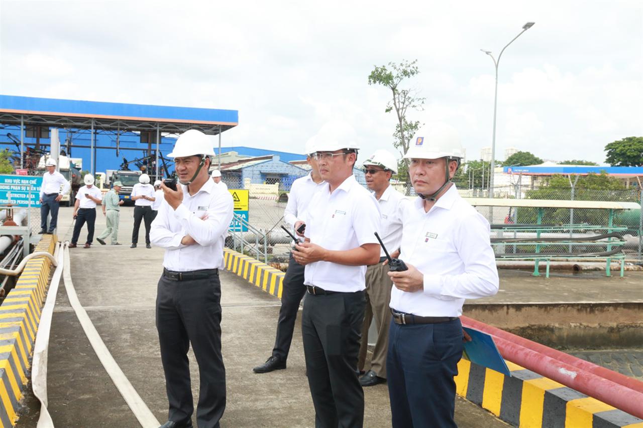 Diễn tập Ứng phó sự cố tràn dầu tại Tổng kho Quý 3 năm 2024