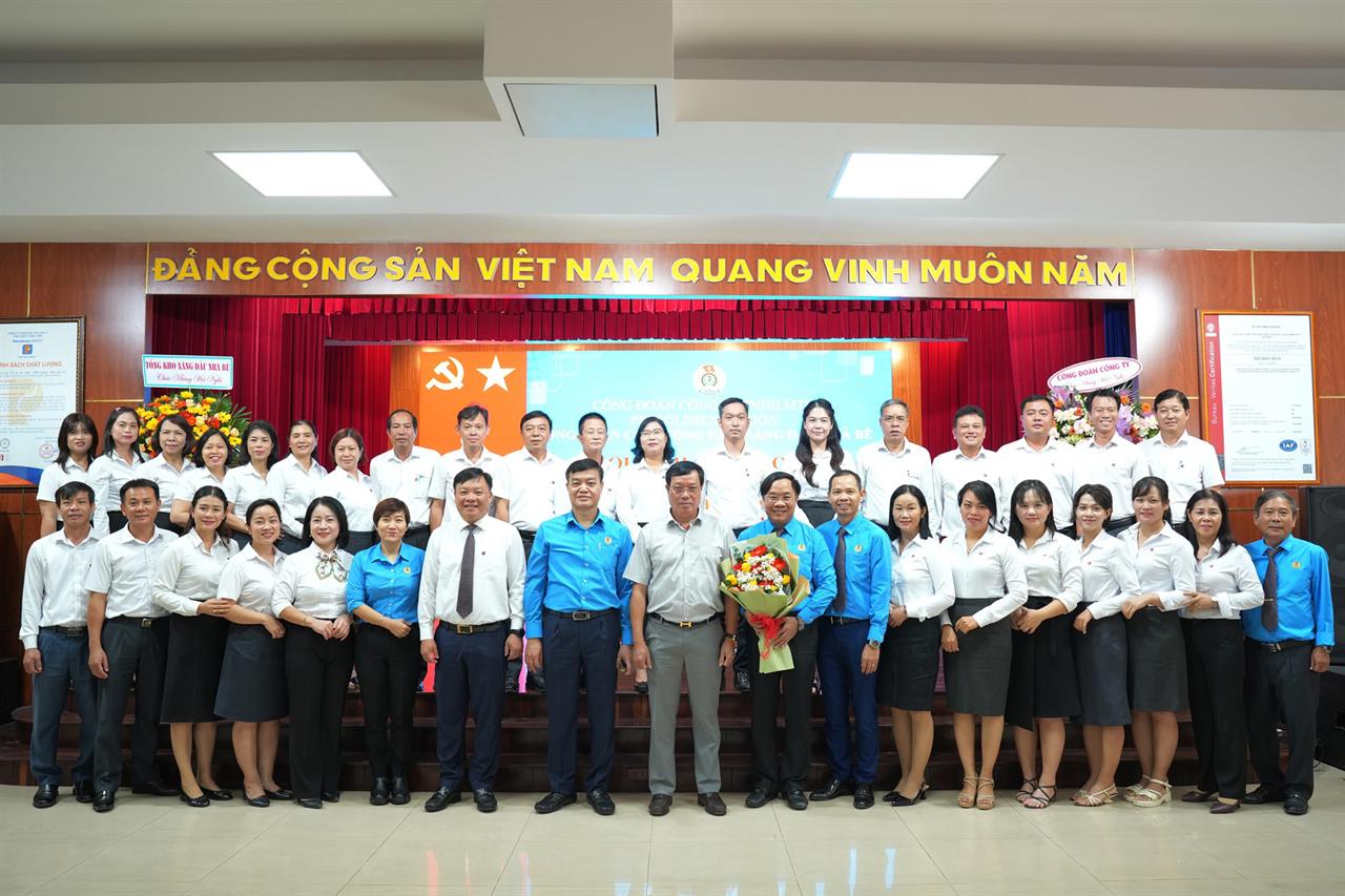 Công đoàn Tổng kho Xăng dầu Nhà Bè: Đoàn kết - Đổi mới - Phát triển bền vững trong nhiệm kỳ 2025 - 2030