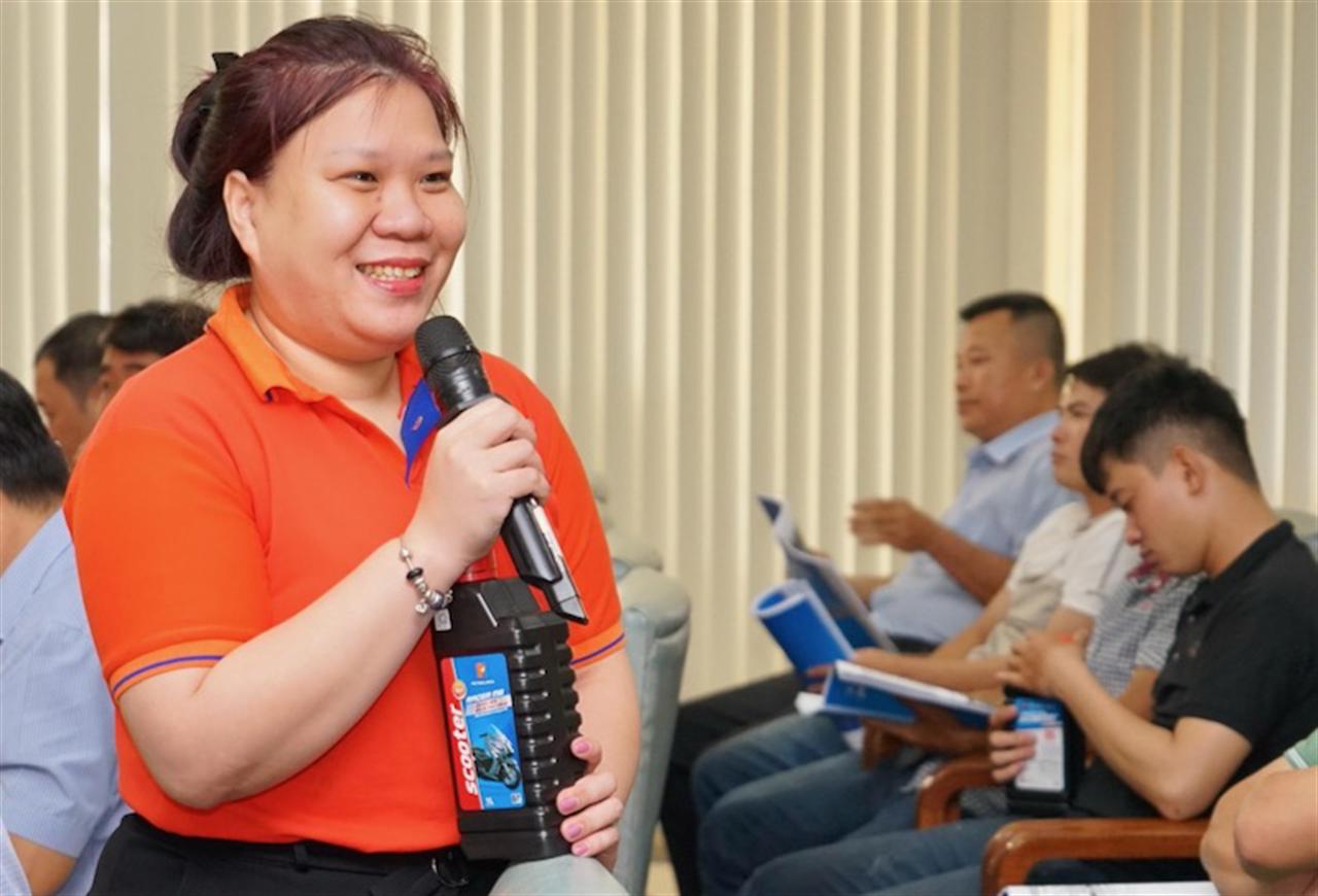 Tập huấn kiến thức kỹ thuật & kinh doanh Dầu mỡ nhờn Petrolimex