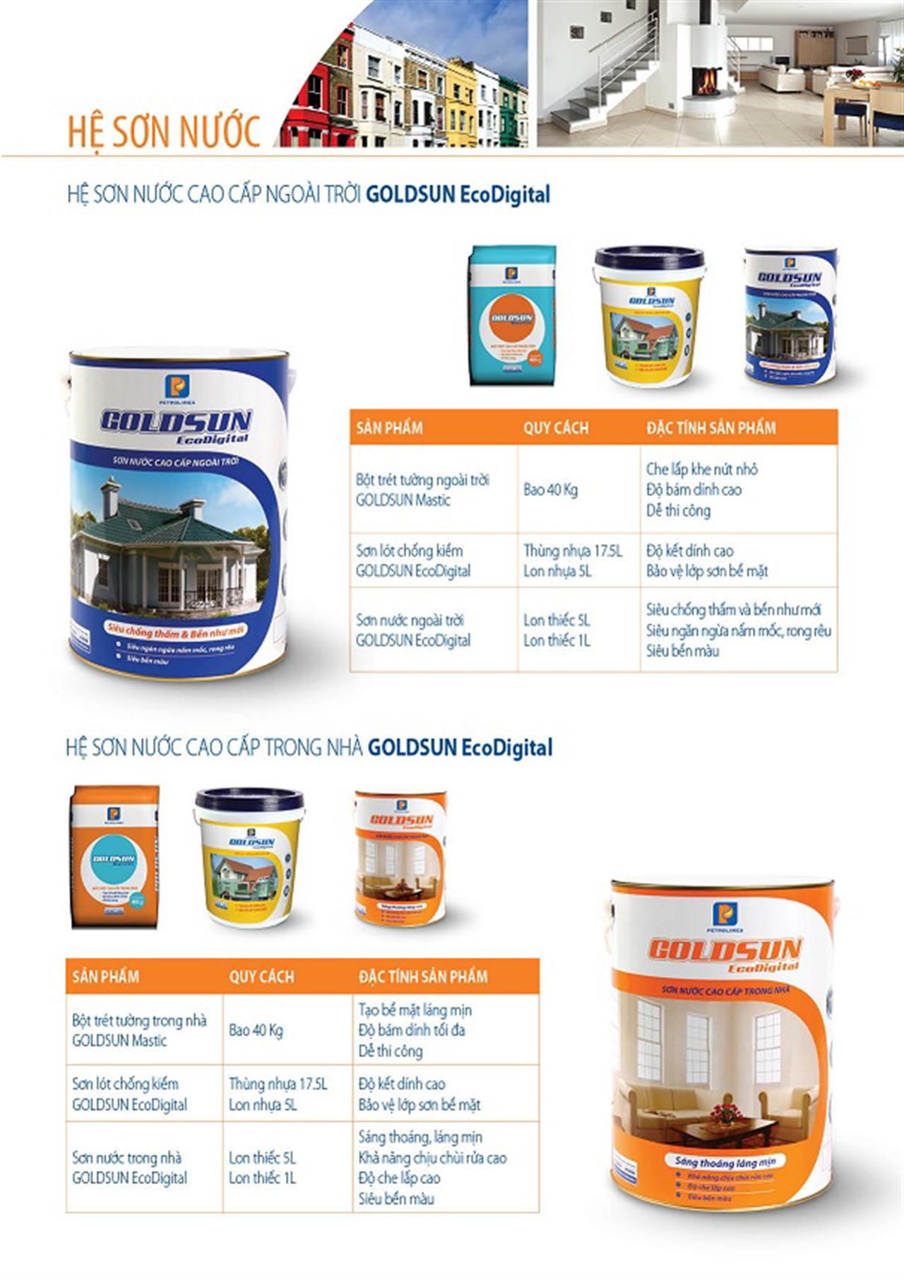 Sơn Petrolimex - Sơn sinh thái kỹ thuật số - Bền đẹp dẻo dai