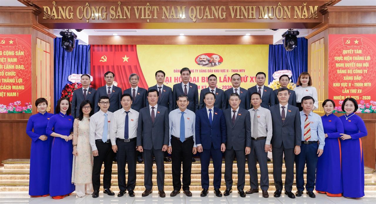 Đại hội đại biểu Đảng bộ Công ty Xăng dầu Khu vực II lần thứ XV, nhiệm kỳ 2025 - 2030
