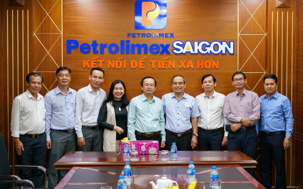 Uỷ ban Mặt trận Tổ Quốc Việt Nam tỉnh Kiên Giang thăm và chúc tết Petrolimex Sài Gòn