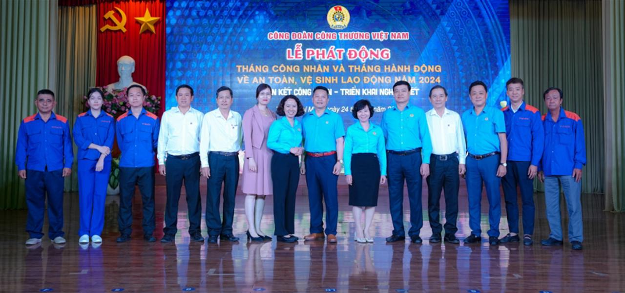 Phát động Tháng Công nhân và Tháng Hành động về An toàn vệ sinh lao động năm 2024