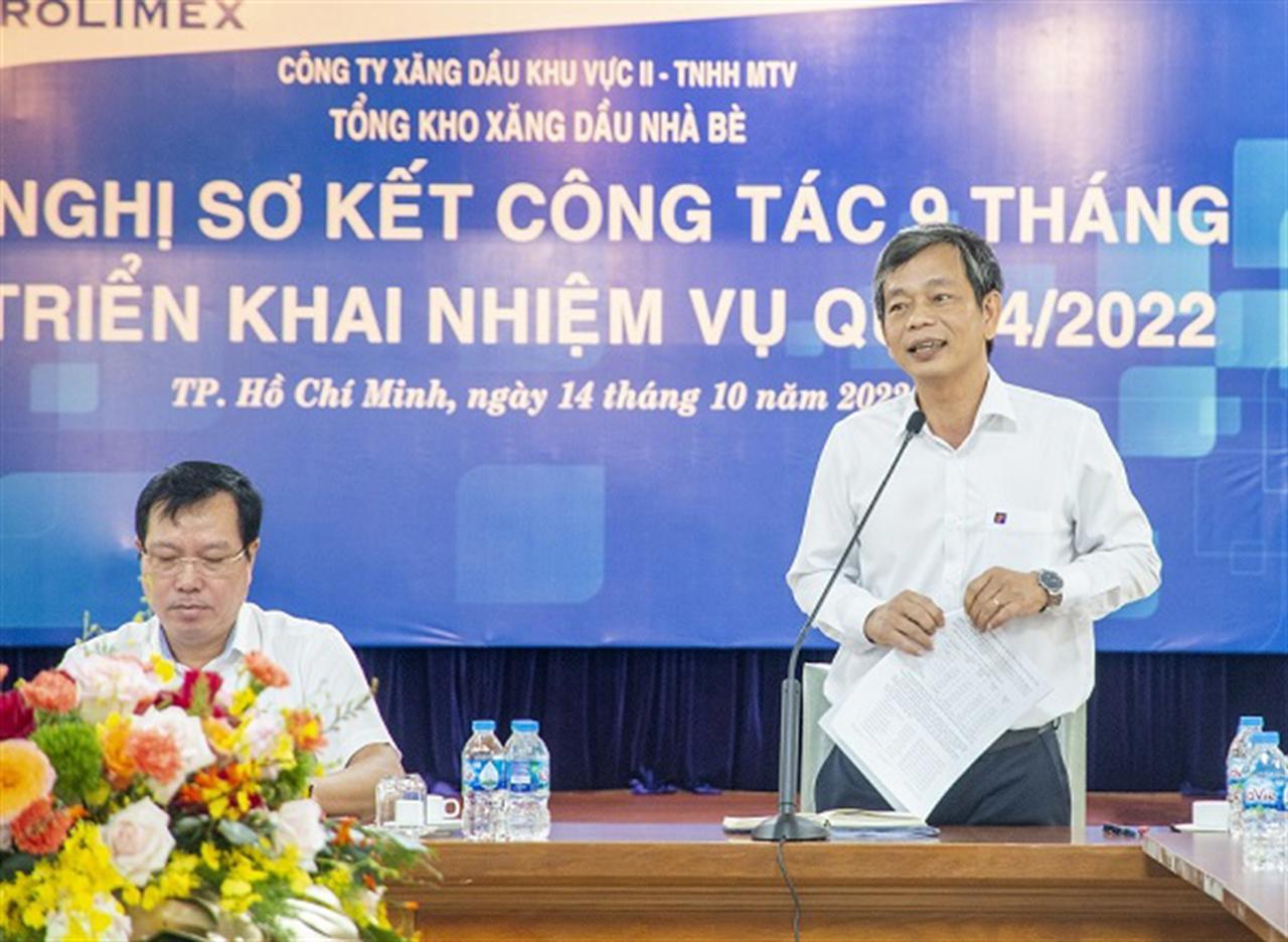 Tổng kho Xăng dầu Nhà Bè sơ kết 9 tháng đầu năm 2022