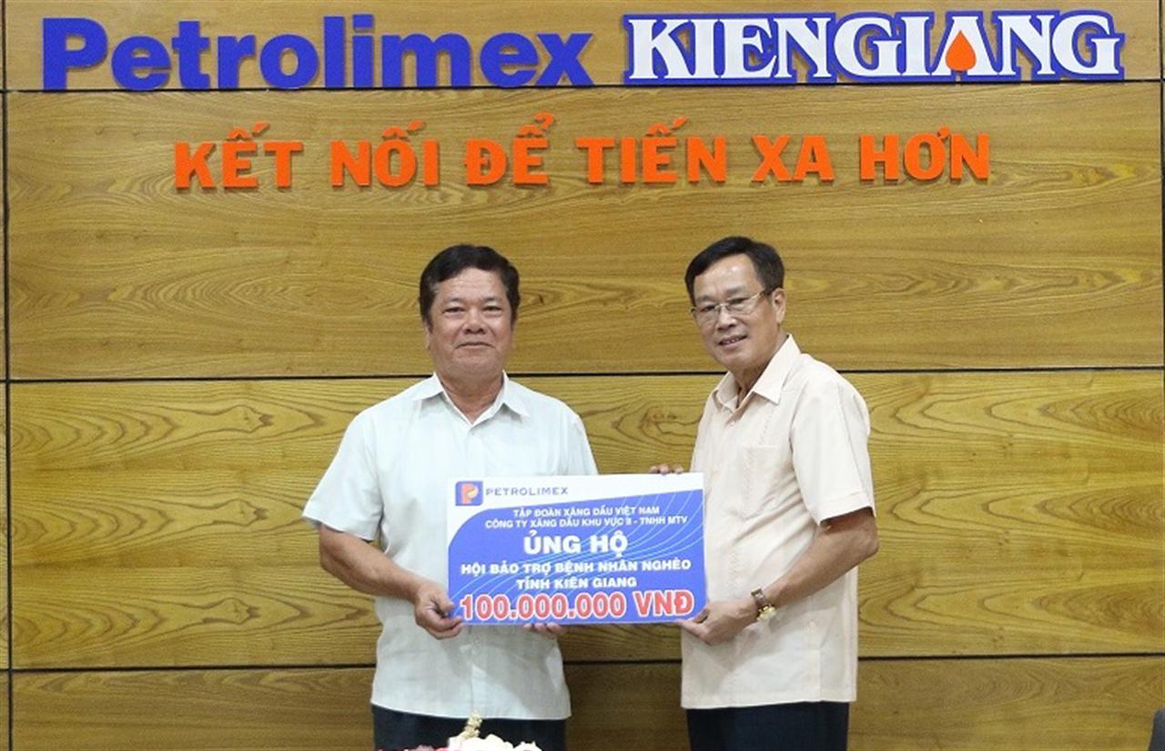 Petrolimex Sài Gòn Chung tay chăm lo người yếu thế tại tỉnh Kiên Giang