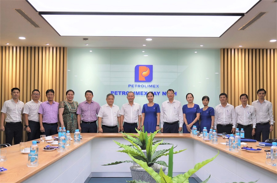 Tổng Công ty Hóa dầu Petrolimex (TCT PLC) thăm và làm việc tại  Petrolimex Tây Ninh