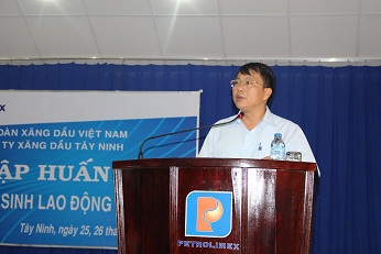 Petrolimex Tây Ninh huấn luyện ATVSLĐ năm 2015