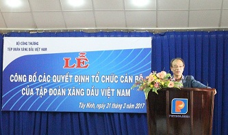 Bà Đặng Thị Kim Chung giữ chức vụ Chủ tịch kiêm Giám đốc Petrolimex Tây Ninh từ 1/4