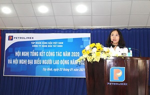 Petrolimex Tây Ninh tổ chức Hội nghị Tổng kết công tác năm 2020
