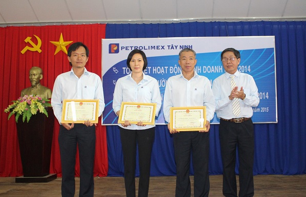 Hội nghị Người lao động 2015 & tổng kết thi đua 2010 - 2014 tại Petrolimex Tây Ninh