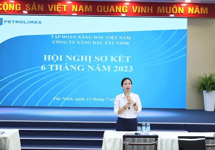 Petrolimex Tây Ninh hội nghị sơ kết 6T2023.