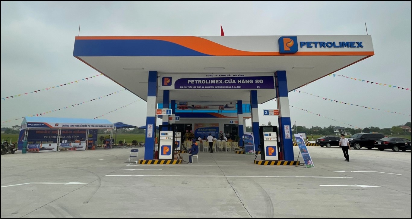 Khai trương Petrolimex - Cửa hàng 80 đi vào hoạt động