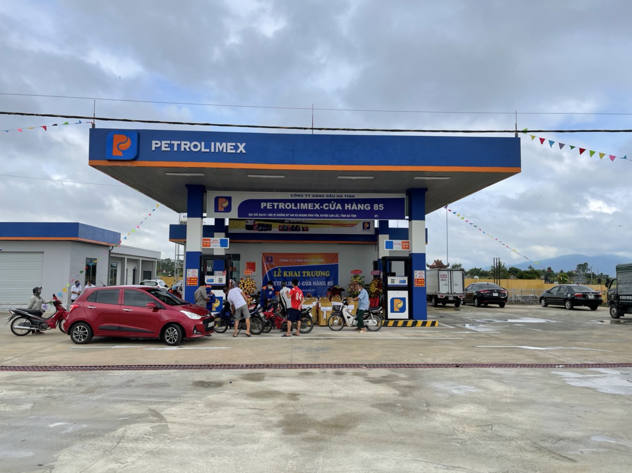 Khai trương Petrolimex - Cửa hàng 85