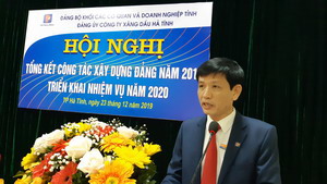 Đảng bộ Petrolimex Hà Tĩnh tổng kết công tác xây dựng Đảng năm 2019, triển khai nhiệm vụ năm 2020