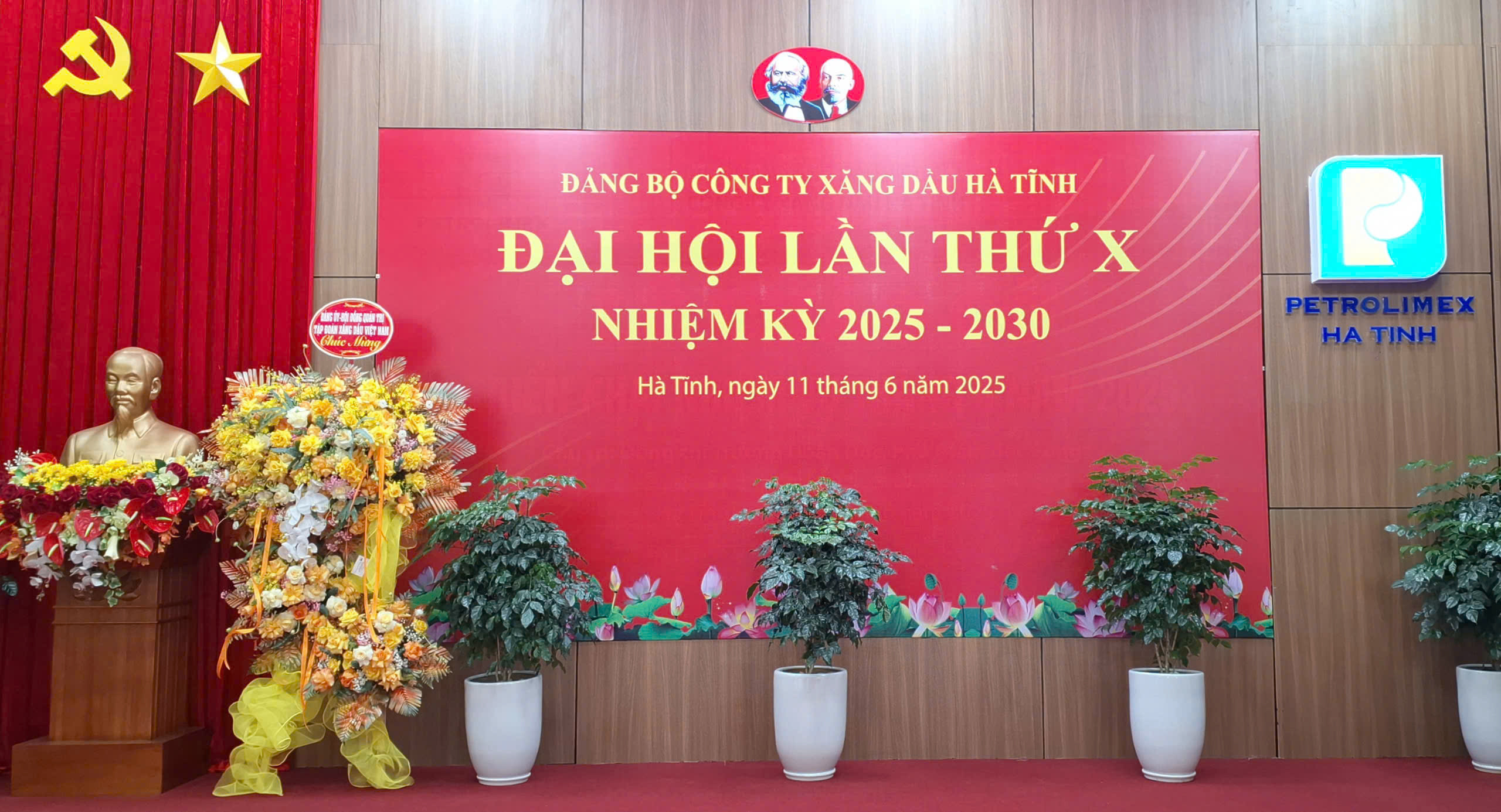 Đảng bộ Công ty Xăng dầu Hà Tĩnh tổ chức Đại hội lần thứ X, nhiệm kỳ 2025 - 2030