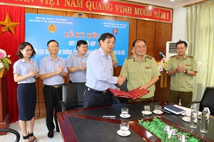 Petrolimex Hà Bắc phối hợp Cục QLTT tăng cường quản lý thị trường xăng dầu tỉnh Bắc Giang