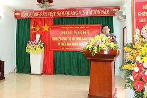 Hội nghị Tổng kết công tác xây dựng đảng năm 2018 và triển khai  nhiệm vụ năm 2019