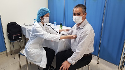 Petrolimex Hà Bắc tổ chức khám sức khỏe định kỳ cho NLĐ năm 2021