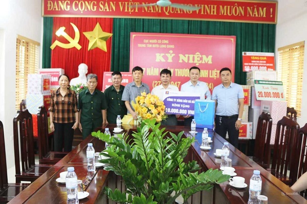 Petrolimex Hà Bắc cùng hoạt động tri ân nhân dịp kỷ niệm 77 năm ngày thương binh liệt sỹ 27/7