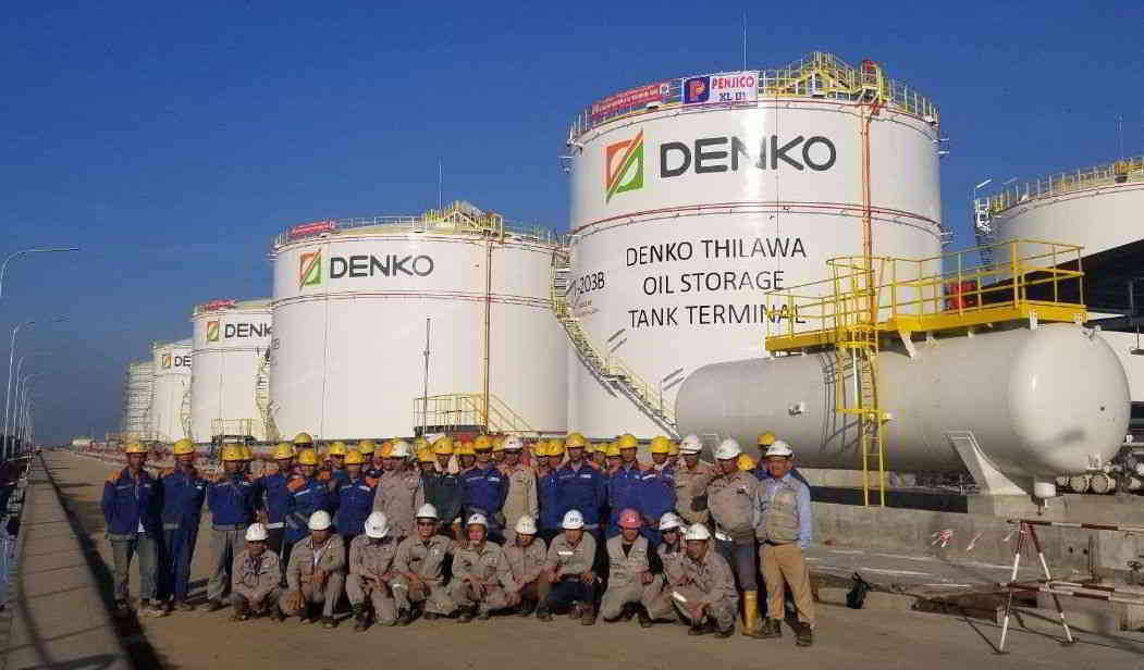 PENJICO bàn giao đưa vào sử dụng Công trình Kho xăng dầu DENKO THILAWA