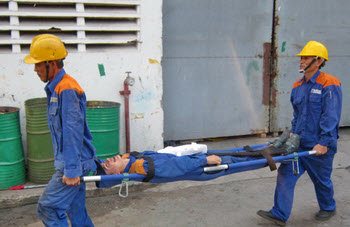 Diễn tập PCCC thường niên 2014
