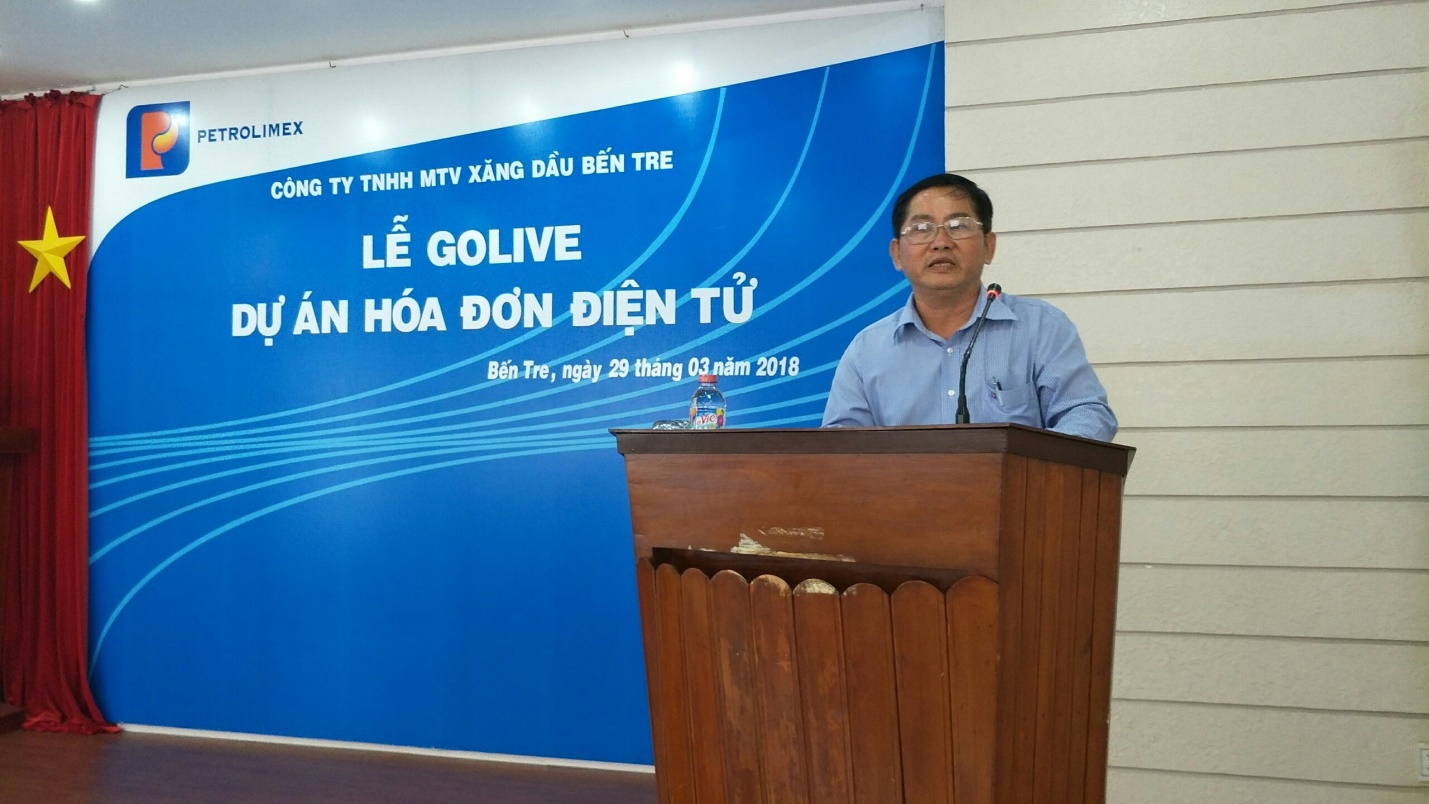 Petrolimex Bến Tre Golive hóa đơn điện tử