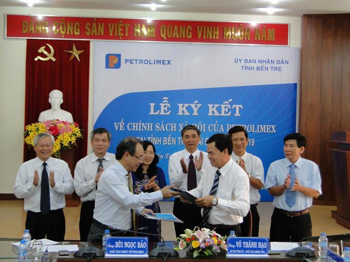 Petrolimex hỗ trợ tỉnh Bến Tre thực hiện chính sách xã hội