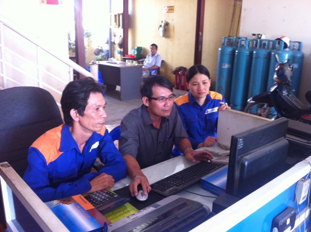 Triển khai ứng dụng phần mềm quản lý bán gas