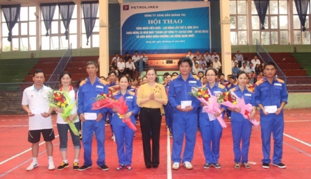 Hội thao CNVC-LĐ chào mừng kỷ niệm 25 năm thành lập Công ty