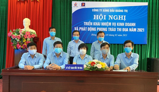 Các đơn vị quyết tâm, đồng lòng thi đua hoàn thành kế hoạch 2021