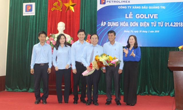 Petrolimex Quảng Trị golive áp dụng hoá đơn điện tử từ 1/4