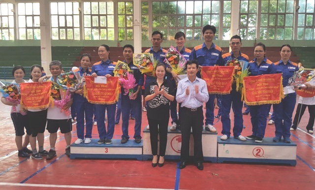 Hội thao CBCNV-LĐ chào mừng kỷ niệm 65 năm ngày truyền thống ngành Công Thương Việt Nam