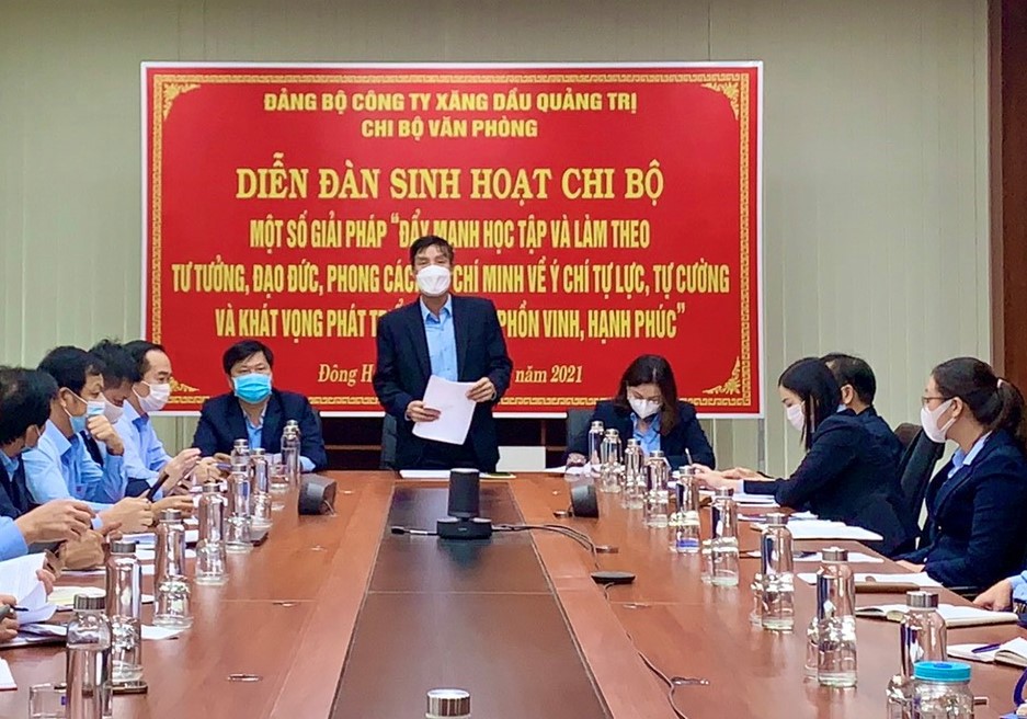 Các chi bộ trực thuộc tổ chức Diễn đàn sinh hoạt chi bộ 2021