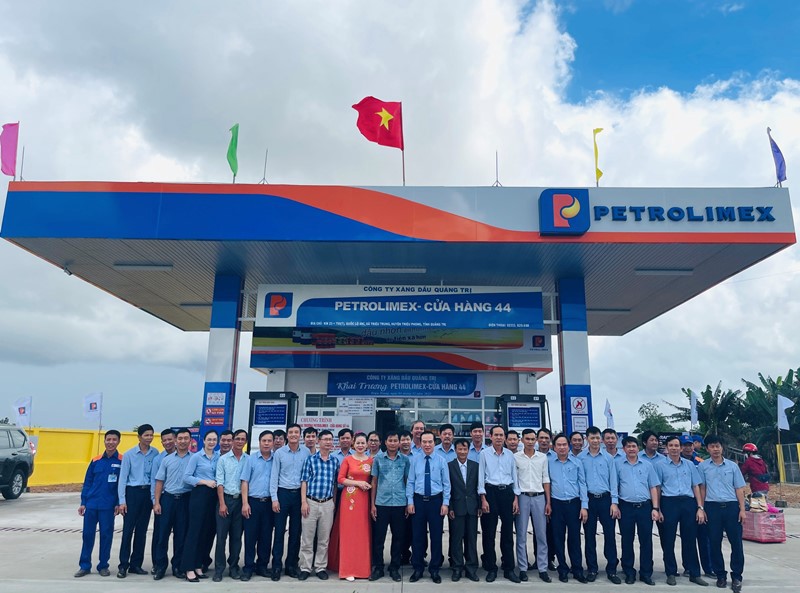 Công ty Xăng dầu Quảng Trị khai trương PETROLIMEX-CỬA HÀNG 44 tại huyện Triệu Phong