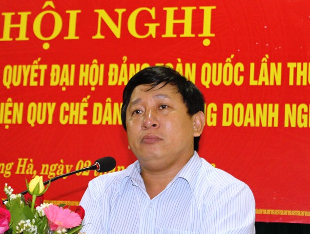 Hội nghị quán triệt Nghị quyết Đại hội Đảng toàn quốc lần thứ XII, tập huấn thực hiện Quy chế dân chủ trong doanh nghiệp