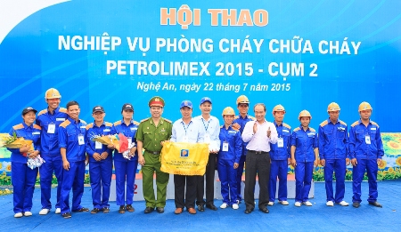 Lễ trao giải Hội thao nghiệp vụ PCCC cụm 2 năm 2015