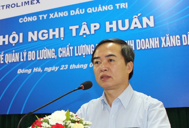 Hội nghị tập huấn nghiệp vụ quản lý đo lường, chất lượng trong kinh doanh xăng dầu