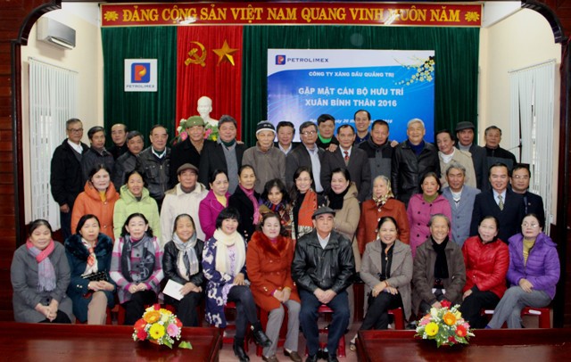 Gặp mặt cán bộ hưu trí Xuân Bính Thân 2016