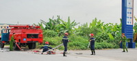 Diễn tập phòng cháy chữa cháy năm 2013