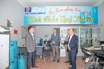 Tổng giám đốc Petrolimex Trần Văn Thịnh thăm và làm việc tại Petrolimex Thái Bình