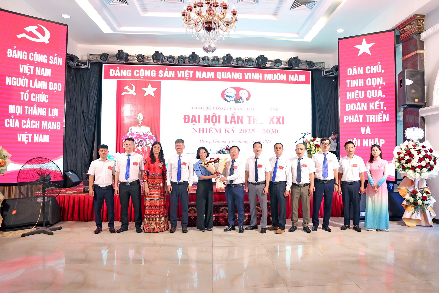 Đại hội Đảng bộ Công ty Xăng dầu Thái Bình lần thứ XXI nhiệm kỳ 2025-2030