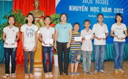 Công tác khuyến học, khuyến tài năm 2012 – Ươm mầm tài năng